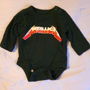 Baby GAP Metallica Onsie Bodysuit